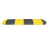 Ralentisseur FAST50 Viso - noir-jaune - 2500x430x50 mm avec fixations et embouts